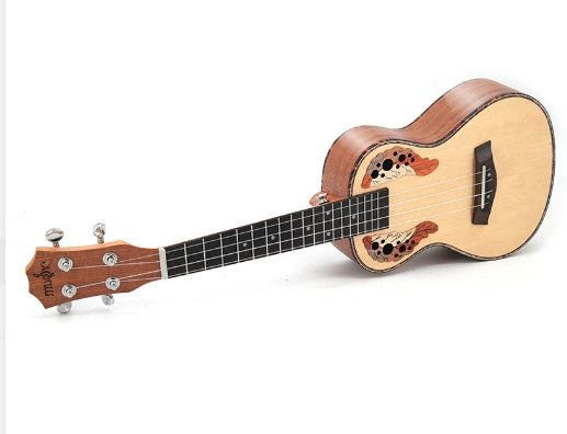 23" Kuusikansi Ukulele Rypäleääniaukolla