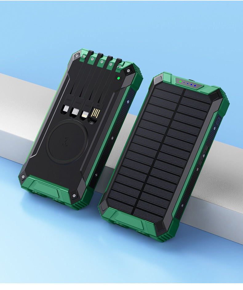 Langaton lataus aurinkoenergiapankki 20000 mAh