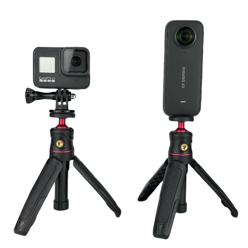 Mini-tietokoneselfie-tikku-tripodi käsikuvaukseen, live-vlogi-kamera, matkapuhelin, kannettava teleskooppiteline