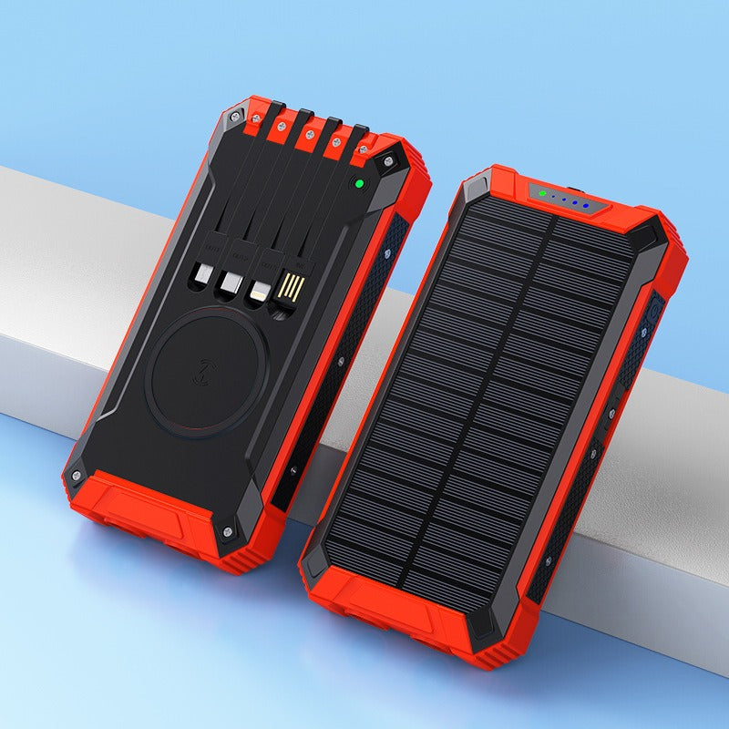 Langaton lataus aurinkoenergiapankki 20000 mAh