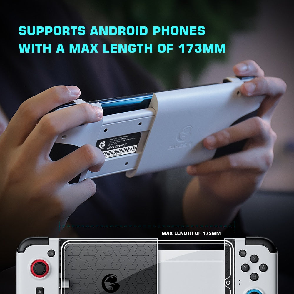 GameSir X2 Type-C mobiiliohjain – peliohjain Xbox Game Passille, PlayStation Now’lle, STADIAlle, GeForce Now’lle, Parsecille ja LiquidSky:lle
