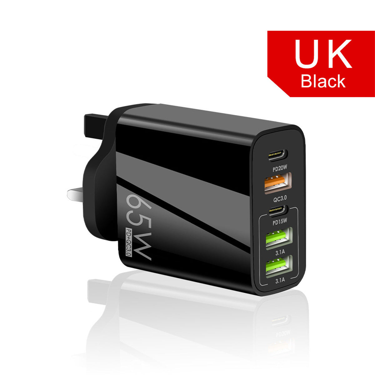 Standardi PD65W pikalataus mobiililaturille