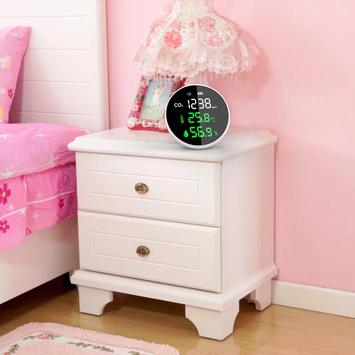 Air Quality Detector - CO2 ja hiilidioksidipitoisuuden seurantalaite