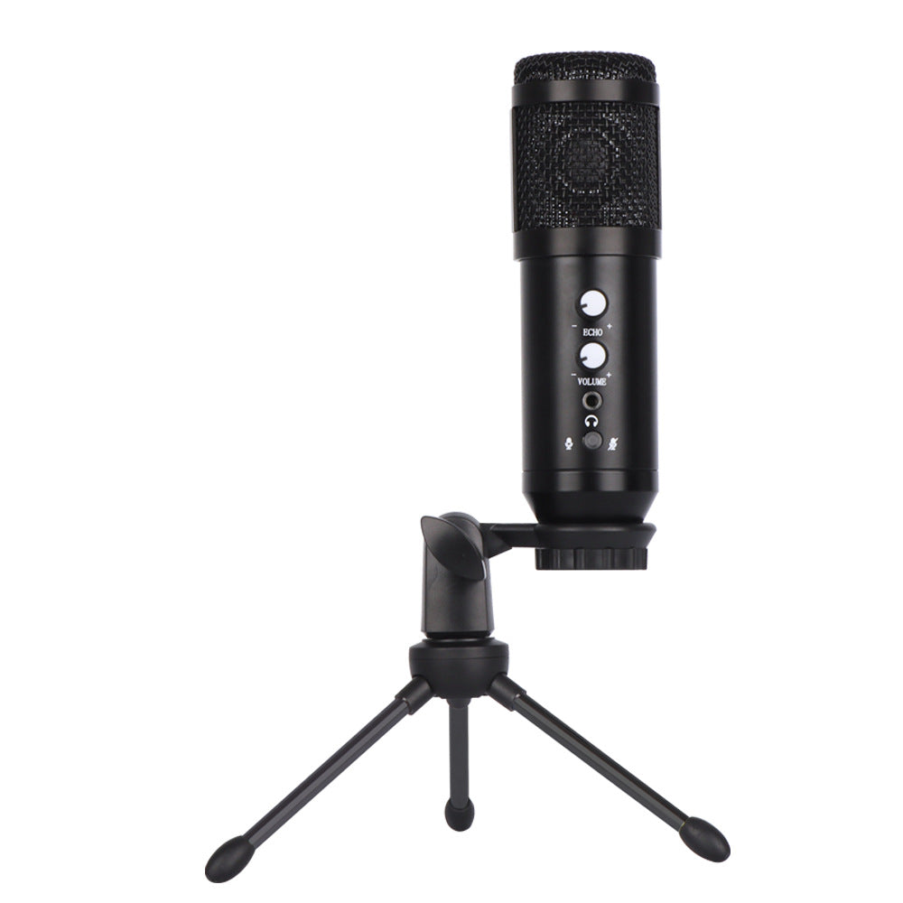 USB-kondensaattorimikrofoni mobiililaitteille ja tietokoneelle