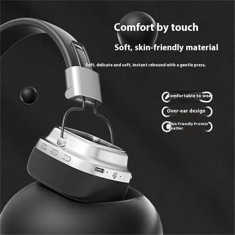 Retro On-Ear-langaton kuulokemikrofoni – Bluetooth 5.3 – Puheluihin ja surround-ääneen – DR02