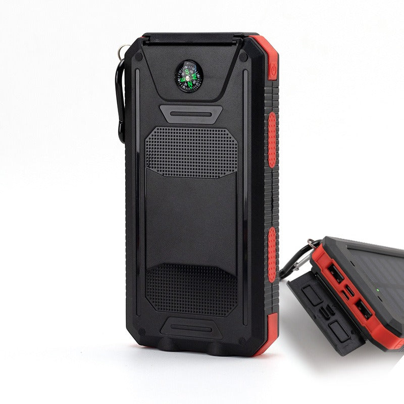 20000mah Compass matkapuhelimen aurinkovoimapankki