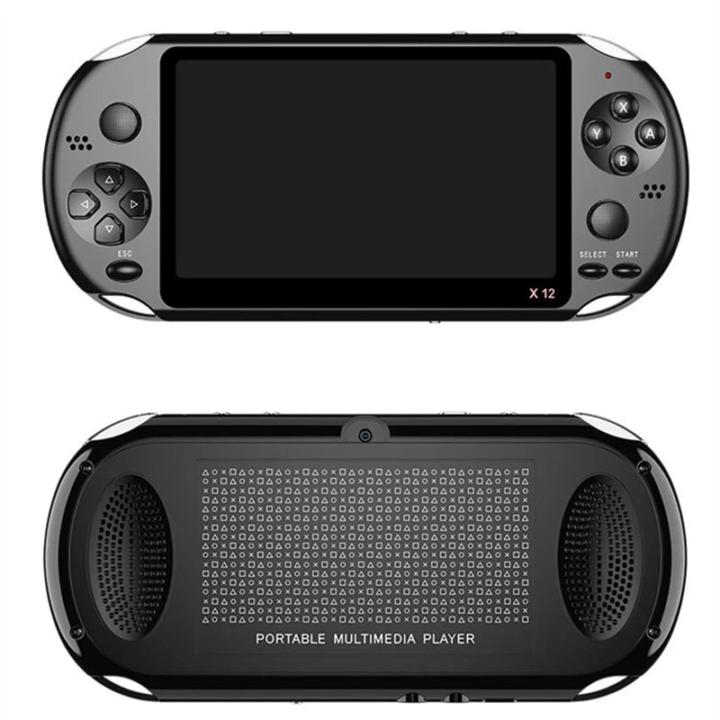 Uusin 5,1 tuuman kannettava pelikonsoli – kaksoisjoystick, 8GB muistia, esiladattuna 1000 ilmaista peliä, TV-ulostulon tuki