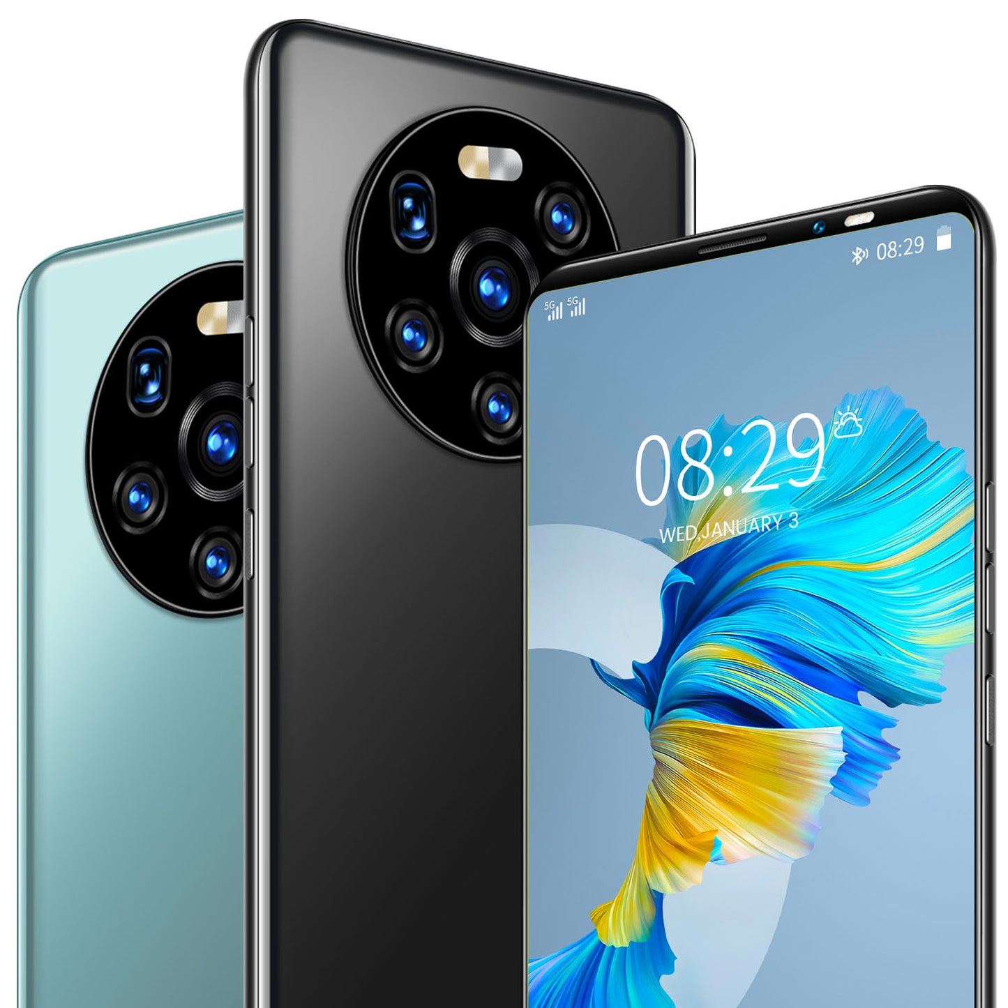 Mate50Pro 5.8 tuuman 5G Android Älypuhelin
