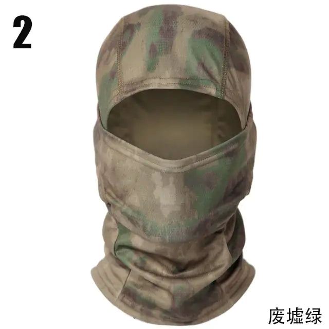 Tactical Camouflage Balaclava kokokasvonaamio