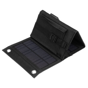 USB 5V 20W Taitettava Aurinkopaneeli Aurinkolaturi Power Bank - Kannettava Laturi