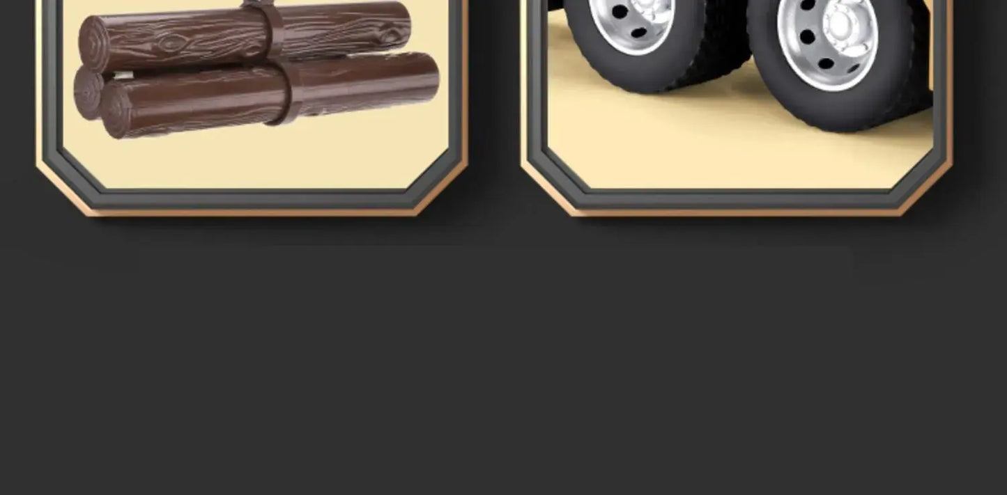 Suuri Nosturikranan Rakennusajoneuvomalli - Metallinen Diecast-Leikkiauto Äänillä ja Valoilla