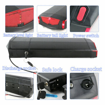 UNITPACKPOWER R006 36V 17.5AH Takahaarakka Akkupaketti – 3500mAh, 20A BMS Suojalla