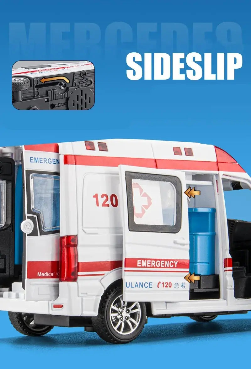 1:32 Sprinter Seosambulanssi - Diecast Metalli Lelukulkuneuvo