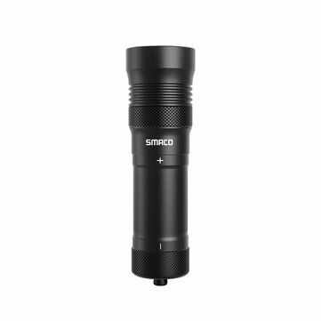 SMACO F2 IPX8 Monolation Strong Light Diving Flashlight Underwater 50m Professional Diving Operation Patrol LED Torch