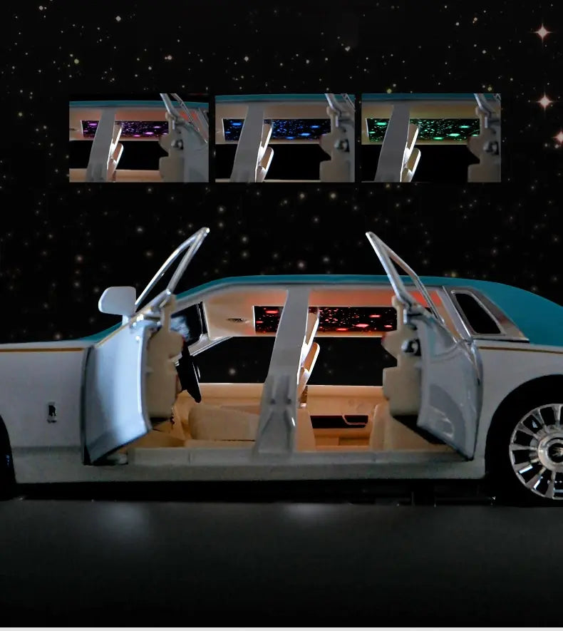 1:24 Rolls Royce Phantom Mansory Alloy Car Diecast & Leluajoneuvo