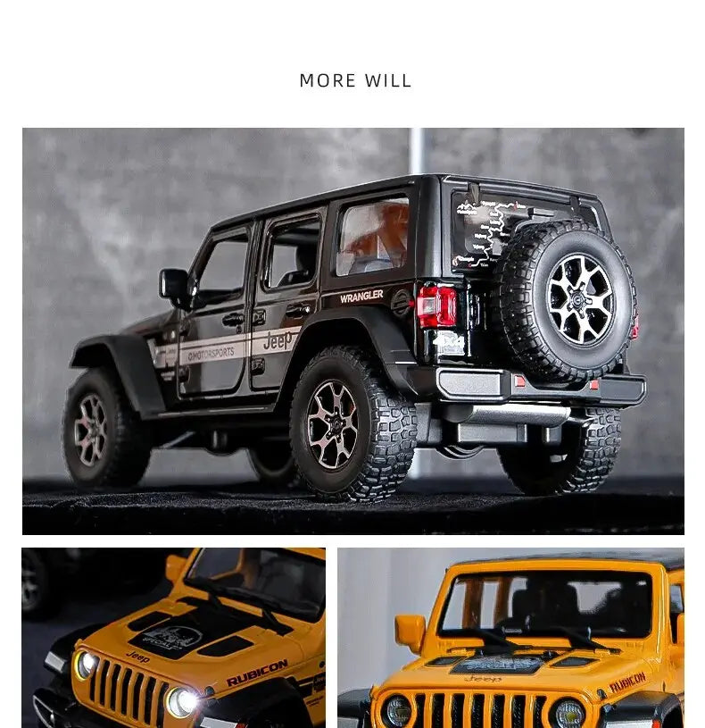 1:22 Jeep Wrangler Rubicon Seosmalli - Diecast ja Lelukulkuneuvo