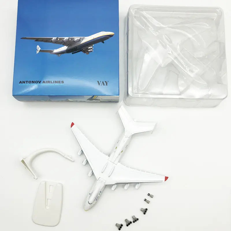 20 cm An-225 Suuri Kuljetuskoneen Malli - Antonov Seosmalli Ukrainan Maalaus Lentokonemalli