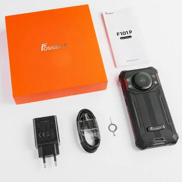 FOSSiBOT F101P Kova Äänentoistin 7GB RAM 64GB ROM 10600mAh 24MP Kolmoiskamera 5,45 tuumaa 18W Nopea Lataus IP68 IP69K Vesitiivis Helio P22 Octa Core 4G Kestävä Älypuhelin