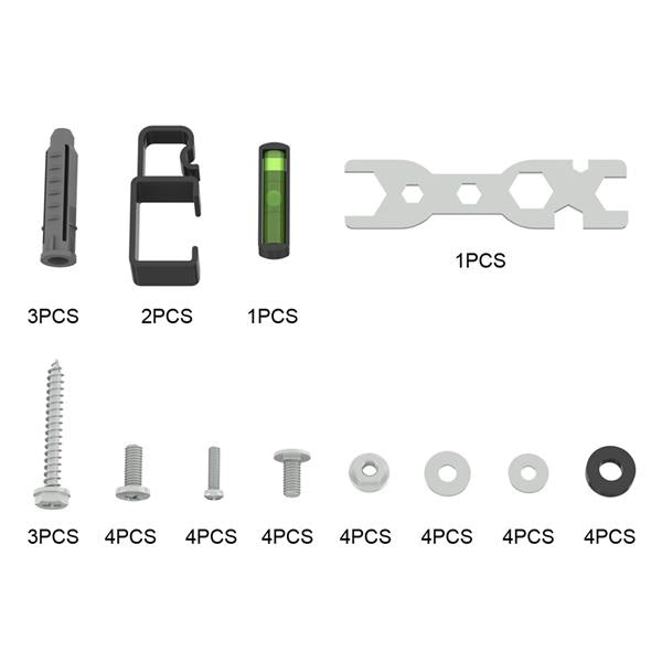 Rotatable Wall Mount Bracket for 26-55" TVs – TMX400 with Spirit Level