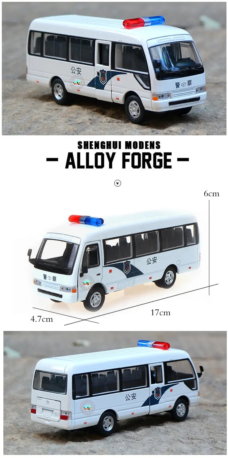 1:32 Toyota Coaster Bussi Seosauto - Diecast Malliauto
