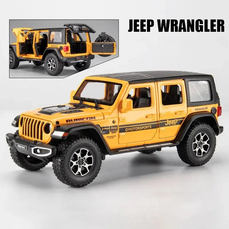 1:22 Jeep Wrangler Rubicon Seosmalli - Diecast ja Lelukulkuneuvo