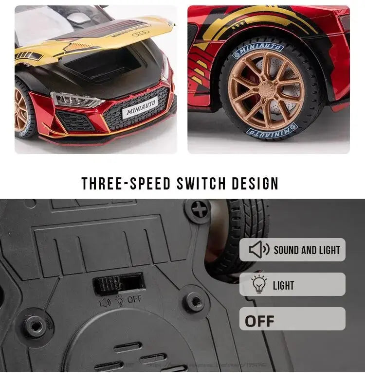 MINI AUTO 1:24 Simulation AUDI R8