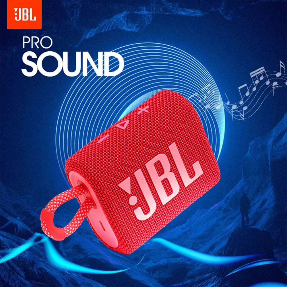 JBL GO 3 Vedenpitävä Bluetooth Subwoofer Ulkokaiutin