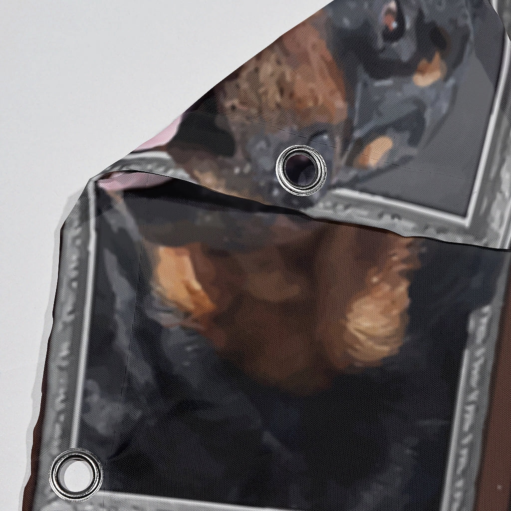 Suihkuverho Rottweiler