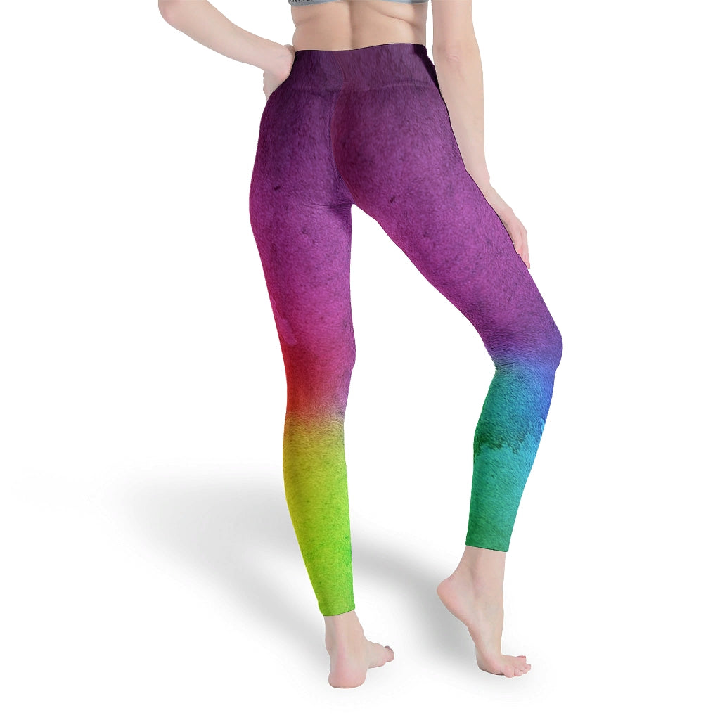 Yoga Lotus Rainbow Fashion joogahousut