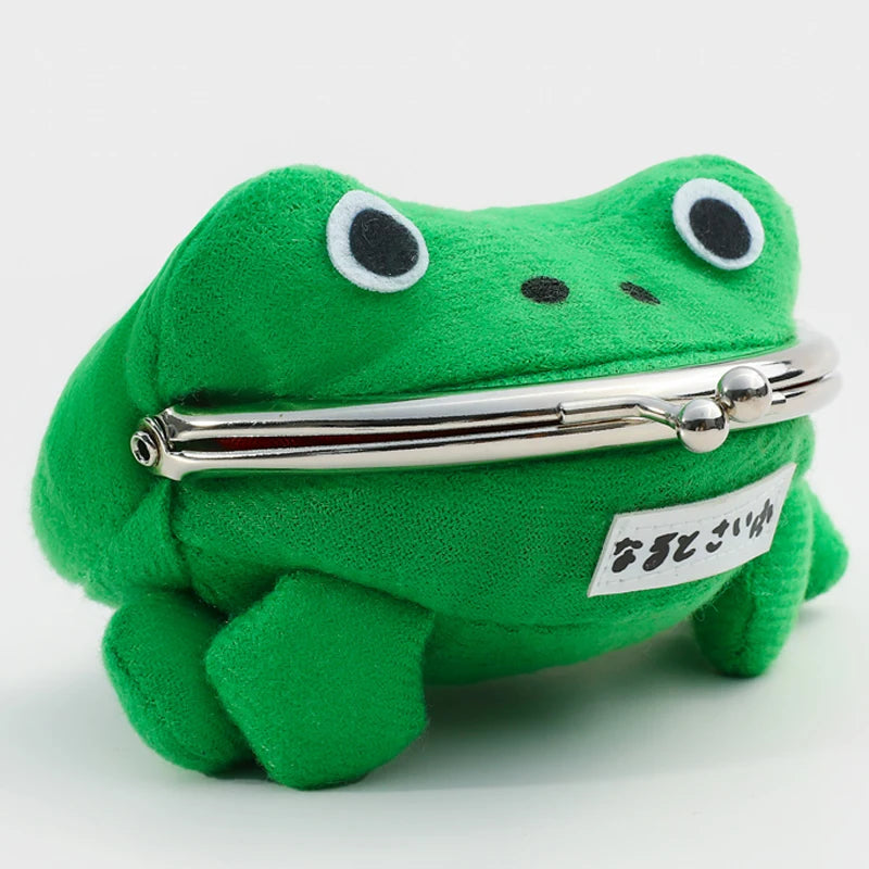 Anime Frog Wallet - Söpö ja Käytännöllinen Pikkulaukku