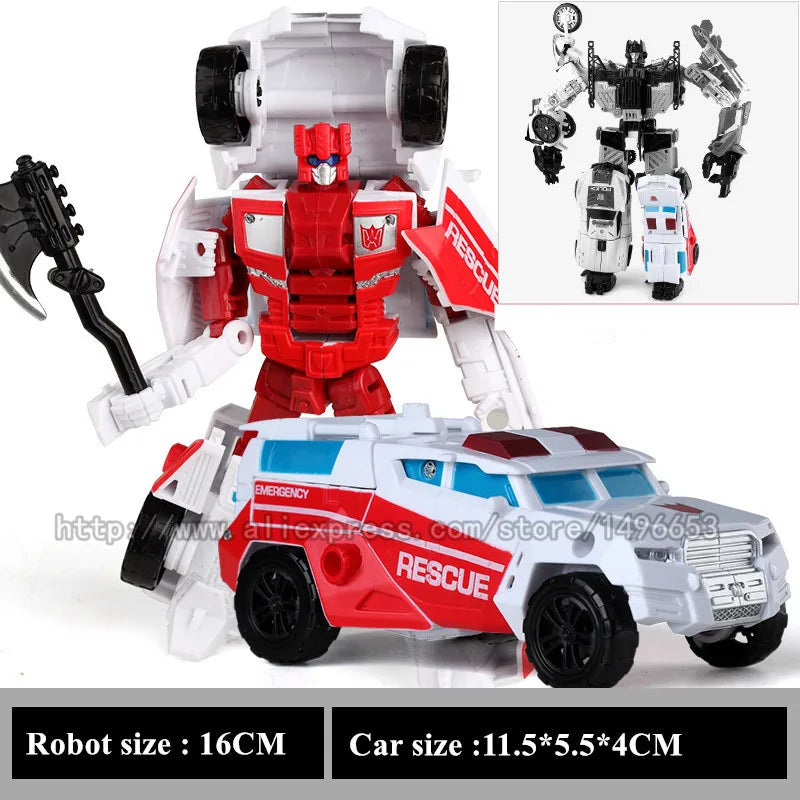 Haizhixing 5-in-1 Transformation Robot - Bruticus, Devastator, Superion ja Defensor