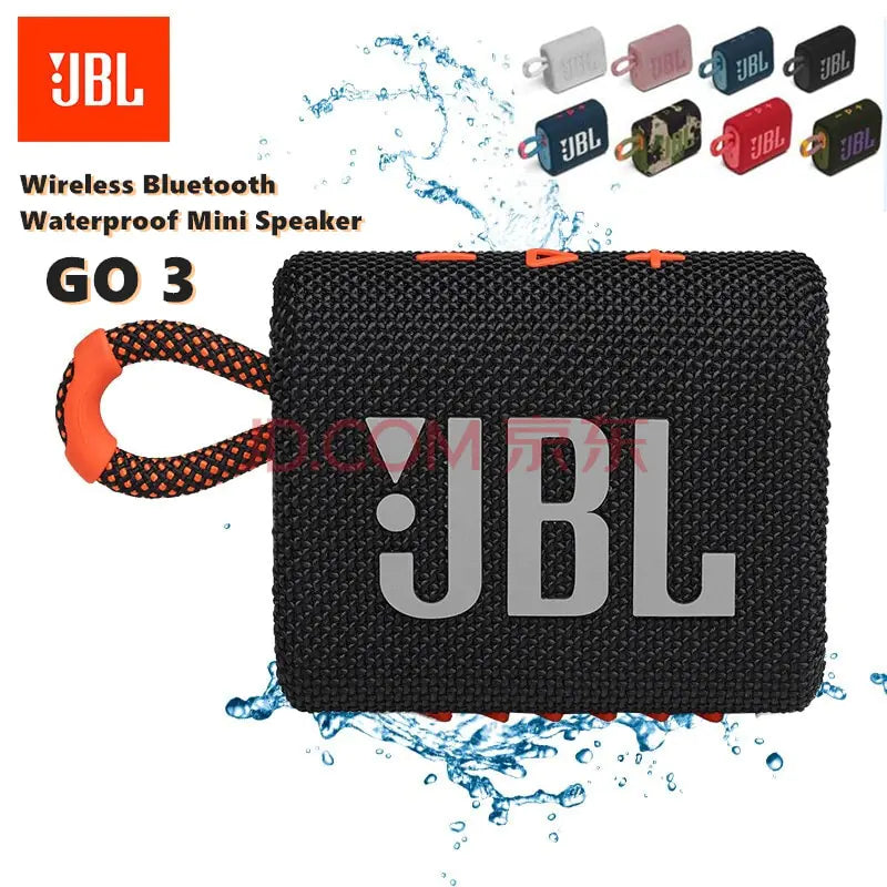 JBL GO 3 Vedenpitävä Bluetooth Subwoofer Ulkokaiutin