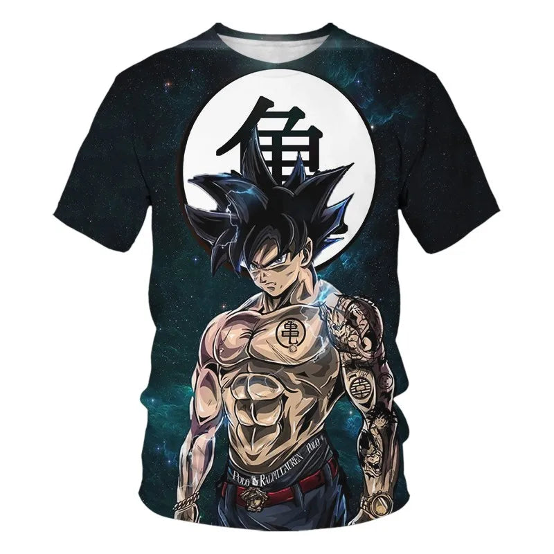 Miesten Anime Dragon Ball Z T-paita