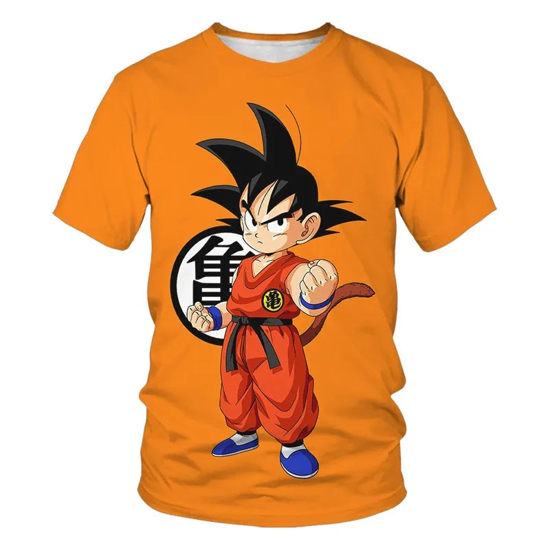 Miesten Anime Dragon Ball Z T-paita