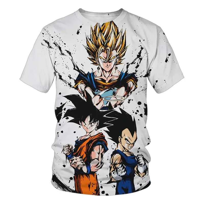 Miesten Anime Dragon Ball Z T-paita