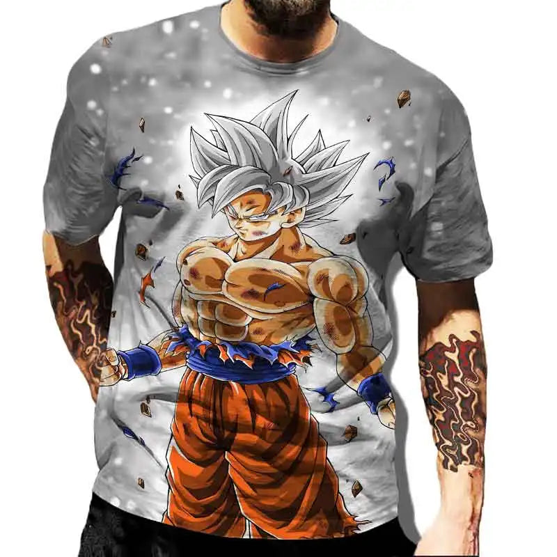 Miesten Anime Dragon Ball Z T-paita