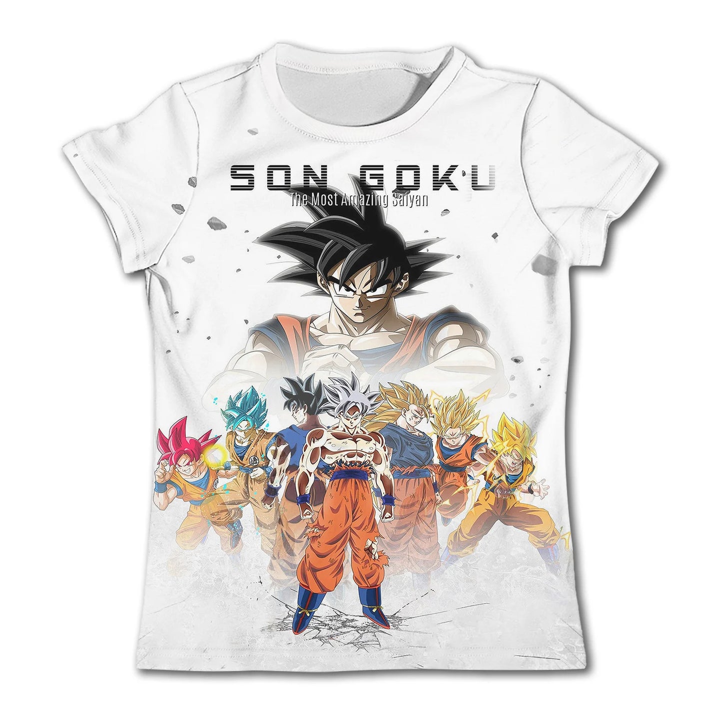 Miesten Anime Dragon Ball Z T-paita