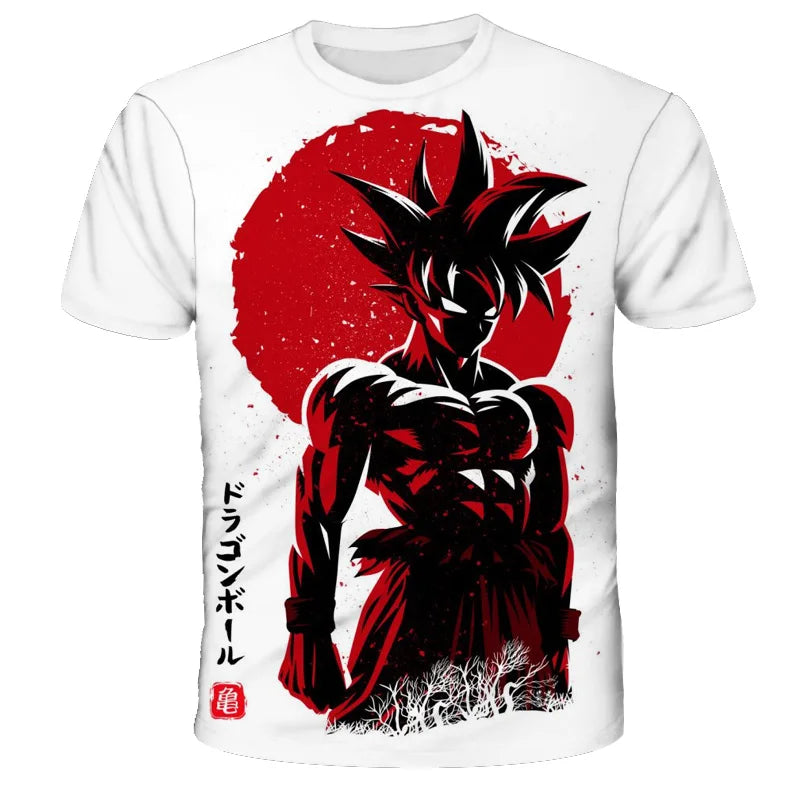 Miesten Anime Dragon Ball Z T-paita