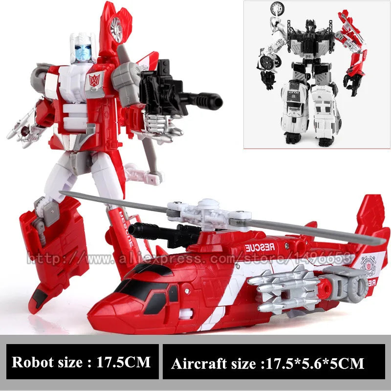 Haizhixing 5-in-1 Transformation Robot - Bruticus, Devastator, Superion ja Defensor