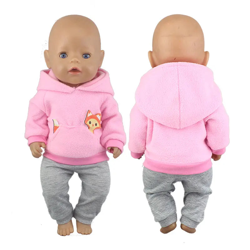 Söpöt sammakkopuvut, jotka sopivat 43 cm:n vauvanukeille 17 tuuman Reborn Baby Doll -vaatteille