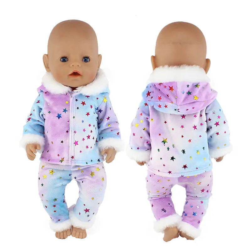 Söpöt sammakkopuvut, jotka sopivat 43 cm:n vauvanukeille 17 tuuman Reborn Baby Doll -vaatteille