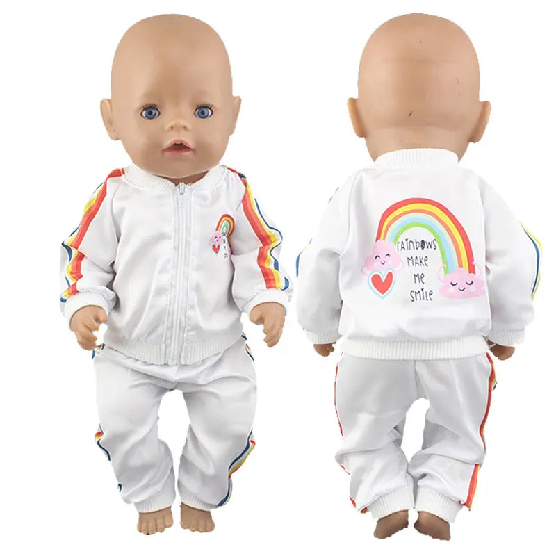 Söpöt sammakkopuvut, jotka sopivat 43 cm:n vauvanukeille 17 tuuman Reborn Baby Doll -vaatteille
