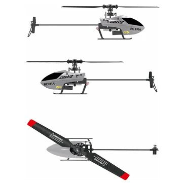 RC ERA C129 V2 2.4G 4-kanavainen 6-akselinen gyroskooppi 3D-akrobaattinen lentotila, korkeudenpito, flybarless RC-helikopteri (RTF)