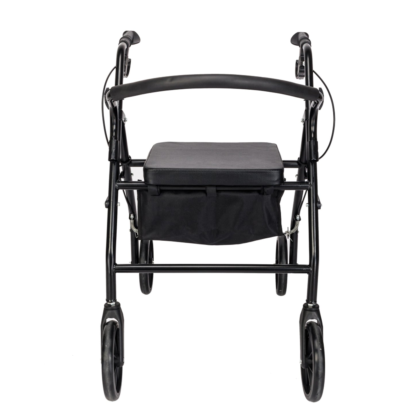 Steel Walker with Wheels Black – Rollaattori Musta