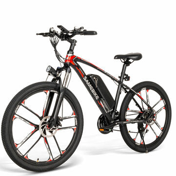 SAMEBIKE MY-SM26 350W 48V Electric Bike – 26-Inch, 80km Range, 150kg Max Load