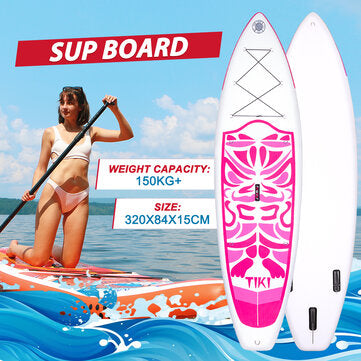 FunWater Inflatable Ultra-Light Stand Up Paddle Board - Kaikki Tarvittava Yhdessä Paketissa