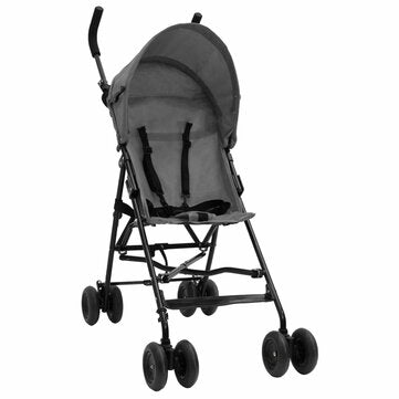 vidaXL 10400 Baby Stroller – Kannettava Lastenrattaat, Säädettävä Katos, Taittuva Kulkuneuvo