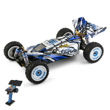 Wltoys 124017 V2 Brushless RC Auto - Uuden Sukupolven 4300KV Moottorilla