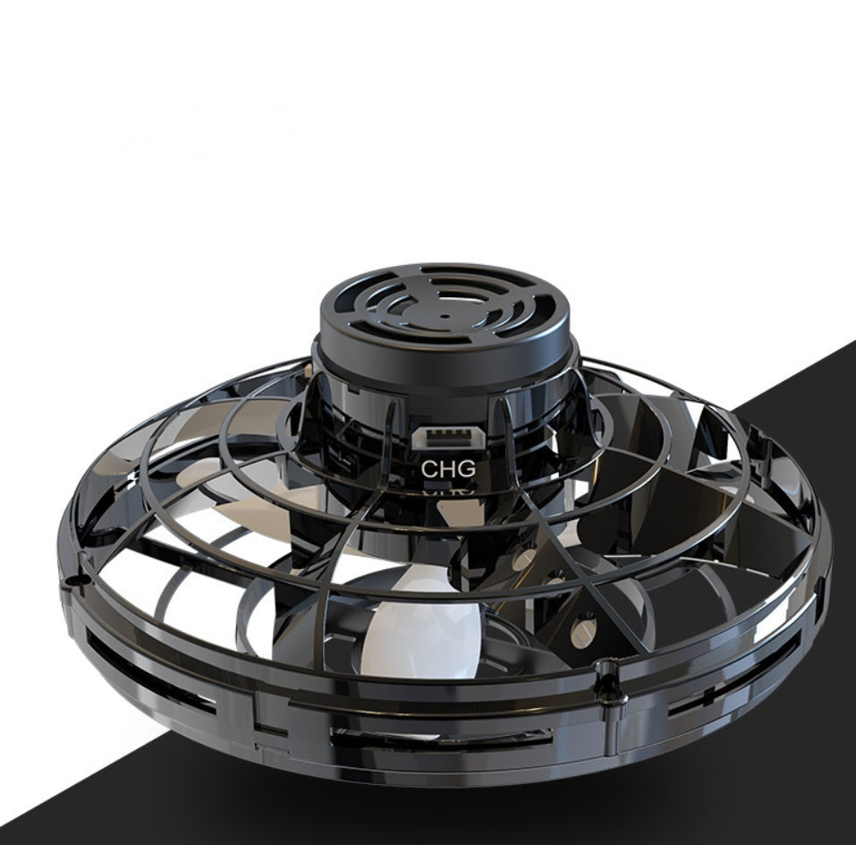 Mini Fingertip Gyro Interaktiivinen Rentoutuslelu Drone LED UFO