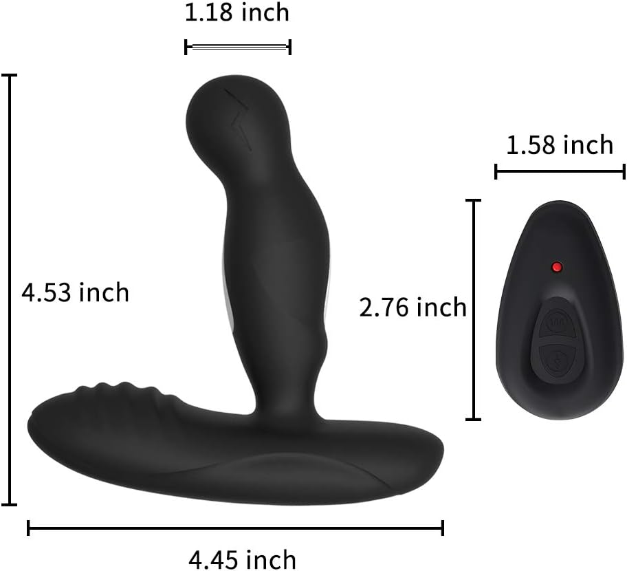 360° Prostatahierontalaite Kaksimoottorinen